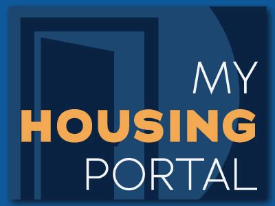 my housing portal.